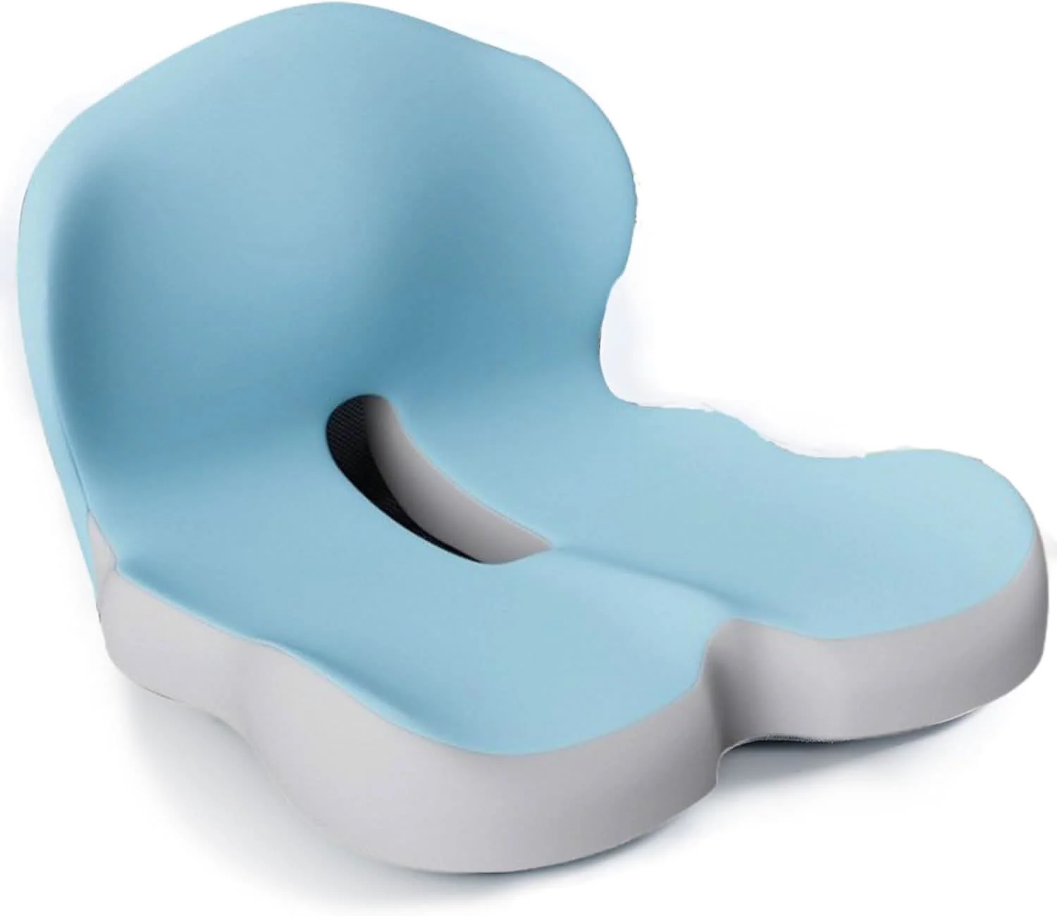 Ergonomic Seat Cushion | Contoured Memory Foam | Machine-Washable Cover & Non-Slip Base - Image 3