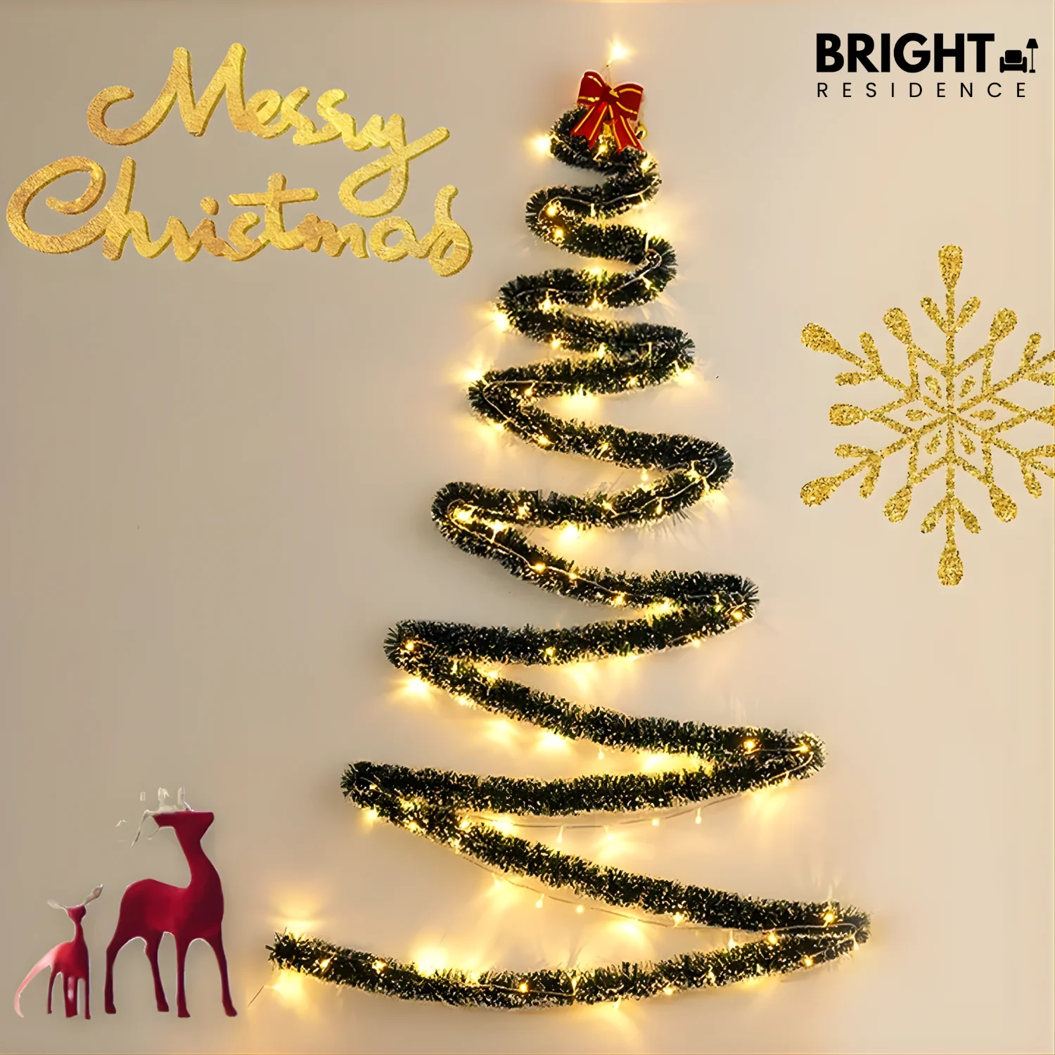 EverWall – Your Space-Saving Christmas Tree for Any Wall - Image 3