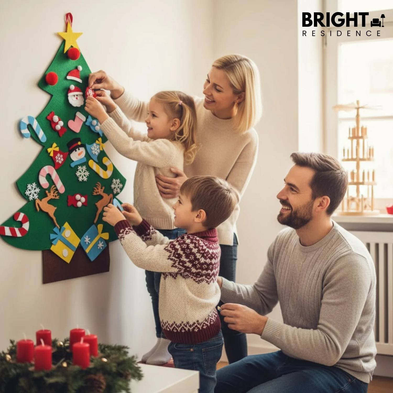 FeastJoy – The Christmas Tree That Children Can Decorate Themselves