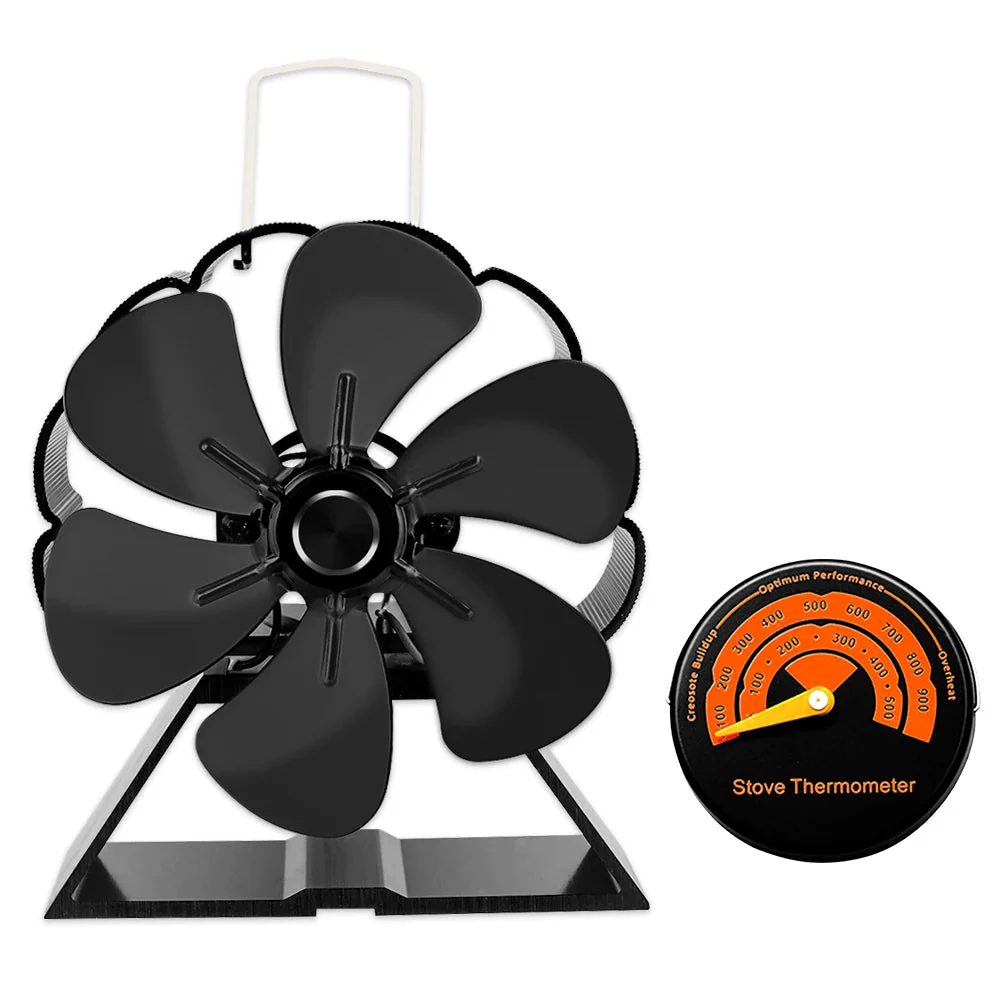 Fireplace Fan | Thermoelectric Auto-Start | Anodized Aluminum Quiet | Energy Efficient - Image 7
