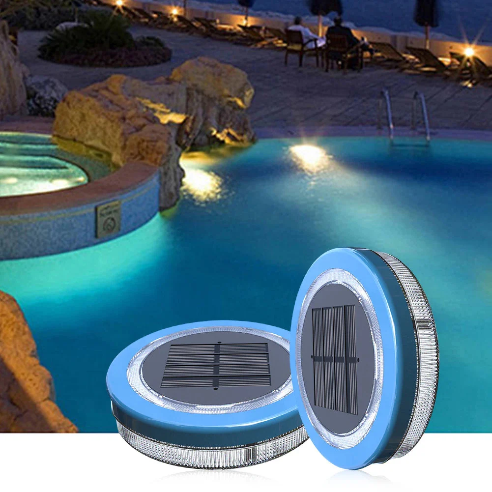 Floating Solar Pool Light | Blue LED | Waterproof & Floatable | Up to 5 Nights - Image 2