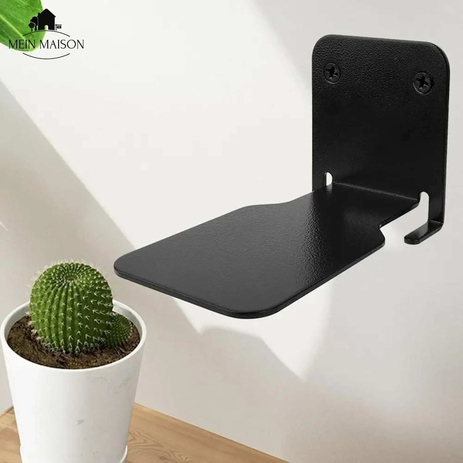 Floating Wall Shelf Set | Concealed Mounting & Minimalist | Galvanized Metal, 22 lb Capacity - Image 7