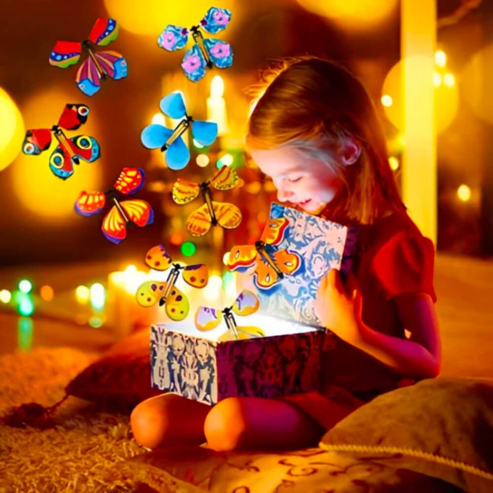 FlyingButterfly – Flying Butterflies | Magical Surprise for Cards & Gift Boxes | Reusable Party Highlight for Birthdays & Weddings - Image 2