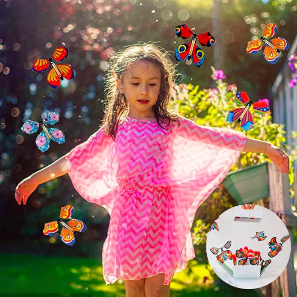 FlyingButterfly – Flying Butterflies | Magical Surprise for Cards & Gift Boxes | Reusable Party Highlight for Birthdays & Weddings - Image 3
