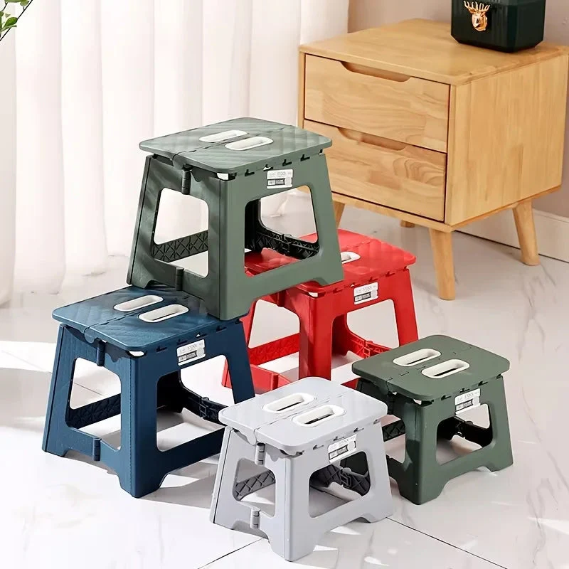 Foldable Step Stool for Home & Travel | Compact Portable Design | Non-Slip, Lightweight - Image 4