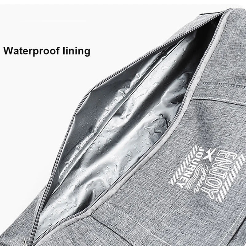 Foldable Travel Bag | Water-Repellent Oxford Fabric | Spacious Carry-On & Gym Bag