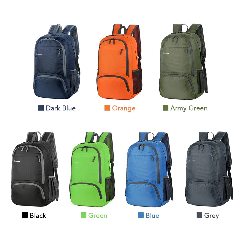 Foldbarer Tagesrucksack | Ultraleicht | Wasserabweisendes Nylon | Reisen & Wandern - Image 3