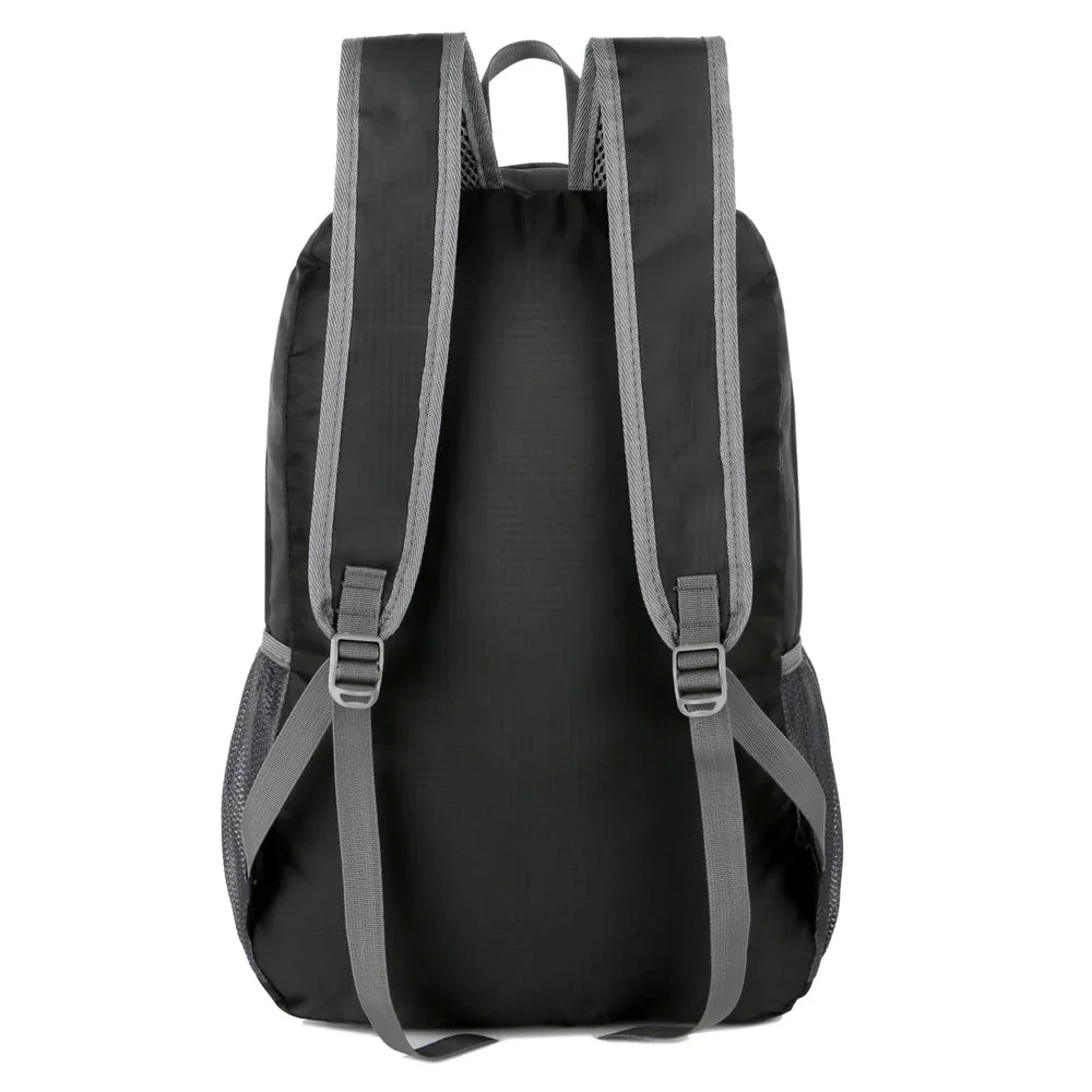 Foldbarer Tagesrucksack | Ultraleicht | Wasserabweisendes Nylon | Reisen & Wandern - Image 4