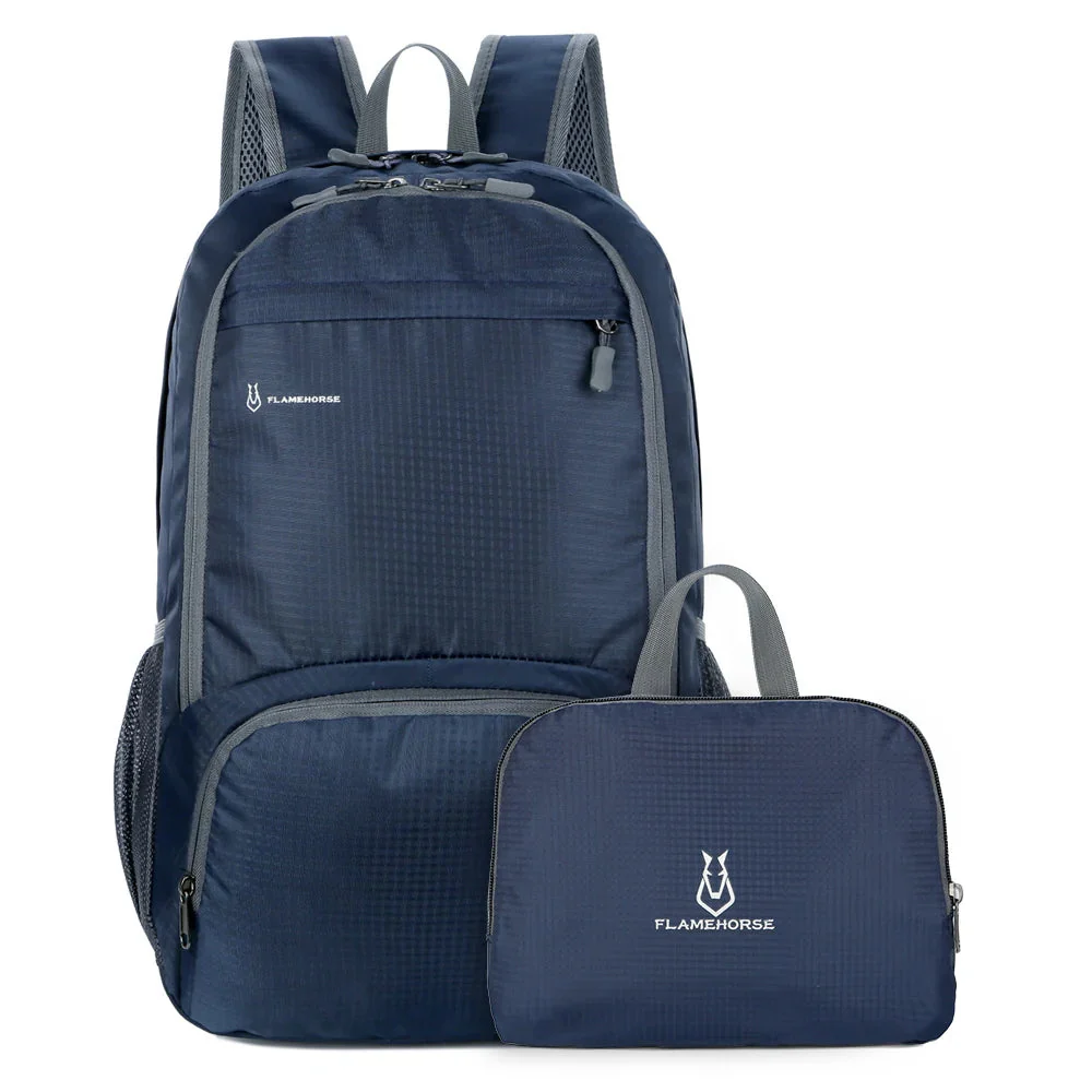Foldbarer Tagesrucksack | Ultraleicht | Wasserabweisendes Nylon | Reisen & Wandern - Image 7