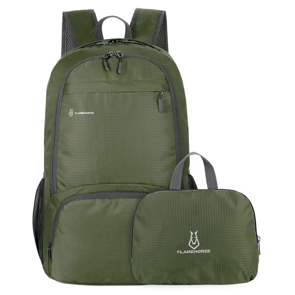 Foldbarer Tagesrucksack | Ultraleicht | Wasserabweisendes Nylon | Reisen & Wandern - Image 8
