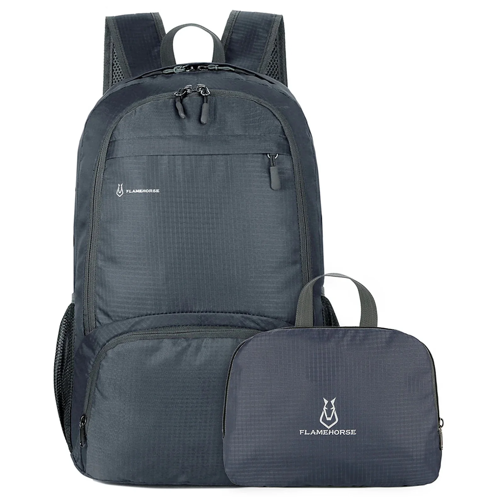 Foldbarer Tagesrucksack | Ultraleicht | Wasserabweisendes Nylon | Reisen & Wandern - Image 9