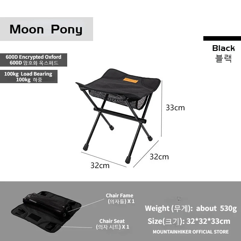 Folding Camping Chair | Ultralight 1.17 lb | Aluminum Frame & Breathable Oxford Seat - Image 6