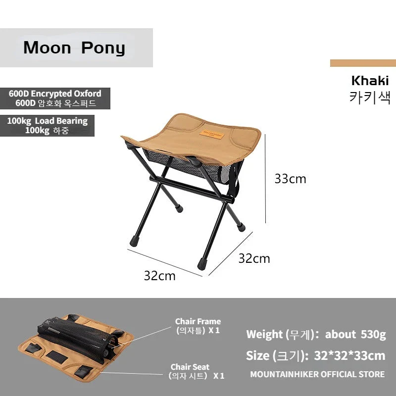 Folding Camping Chair | Ultralight 1.17 lb | Aluminum Frame & Breathable Oxford Seat - Image 7