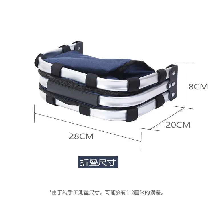 Folding Picnic Basket | Aluminum-Foil Insulated | Oxford Fabric & Pearl Cotton - Image 2