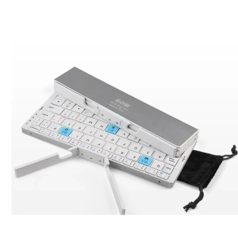 FoldKey – Type Quickly Anywhere with Pocket-Sized Triple-Folding Keyboard - Image 3
