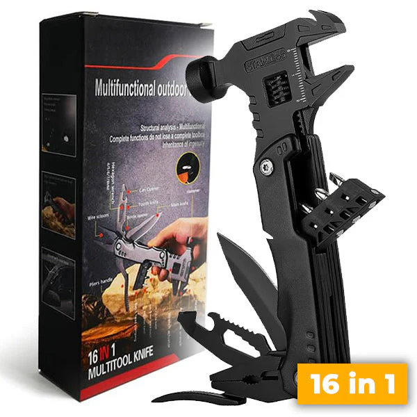 GearPro - Your 16-in-1 multitool for every adventure!