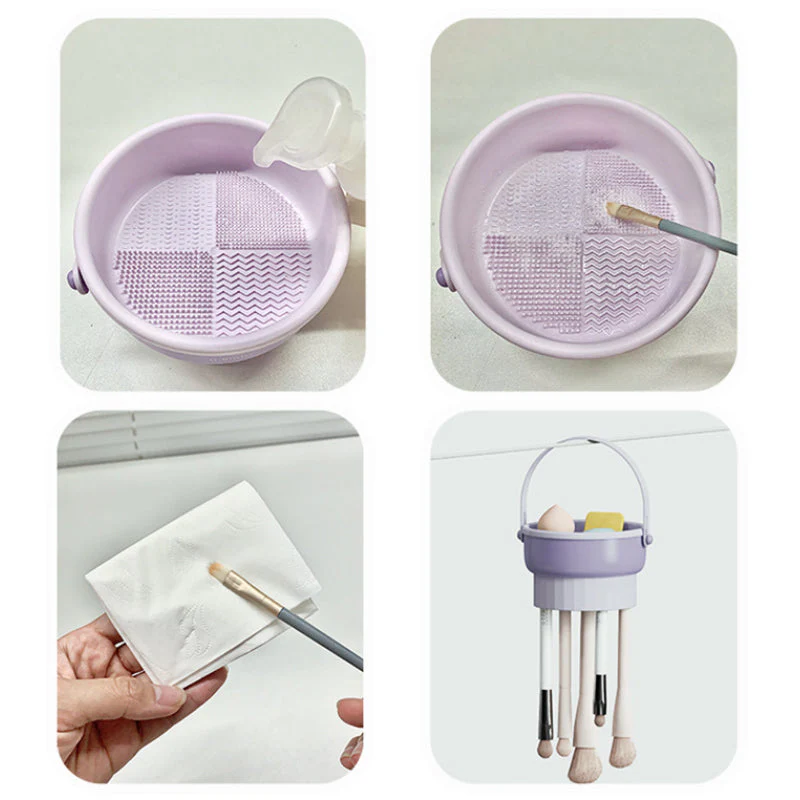 GlamPure – Perfectly Deep Clean, Dry and Store Makeup Brushes - Image 8