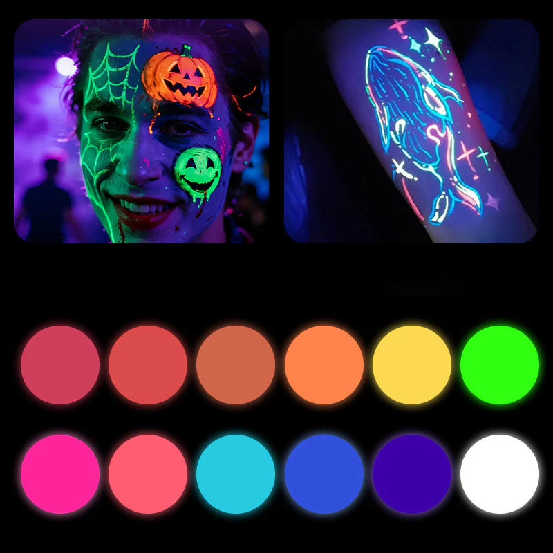 GlowMark – Shine All Night with Waterproof Neon Face Paint - Image 6