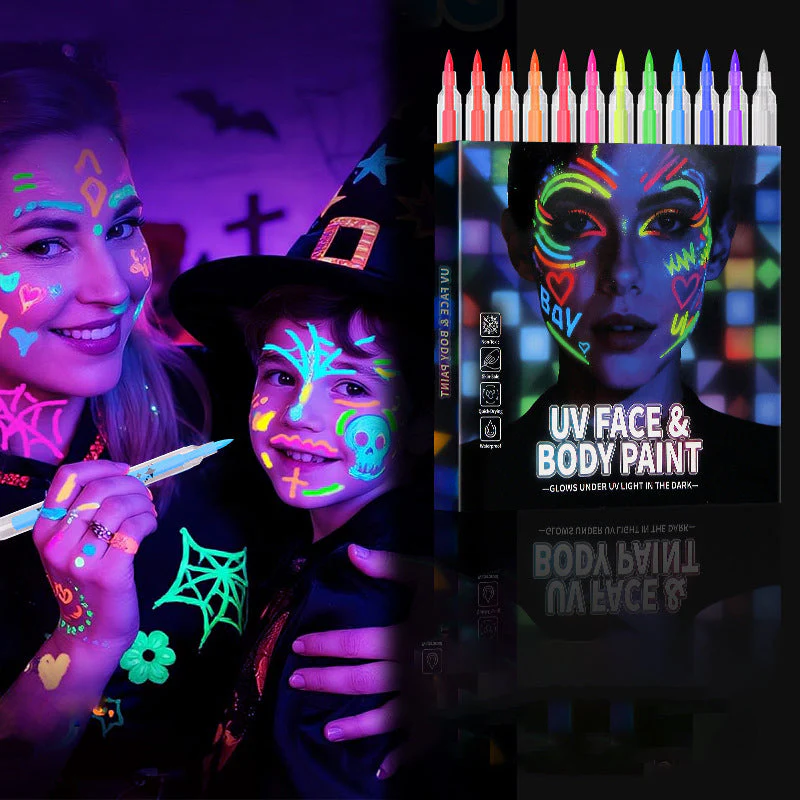 GlowMark – Shine All Night with Waterproof Neon Face Paint - Image 8