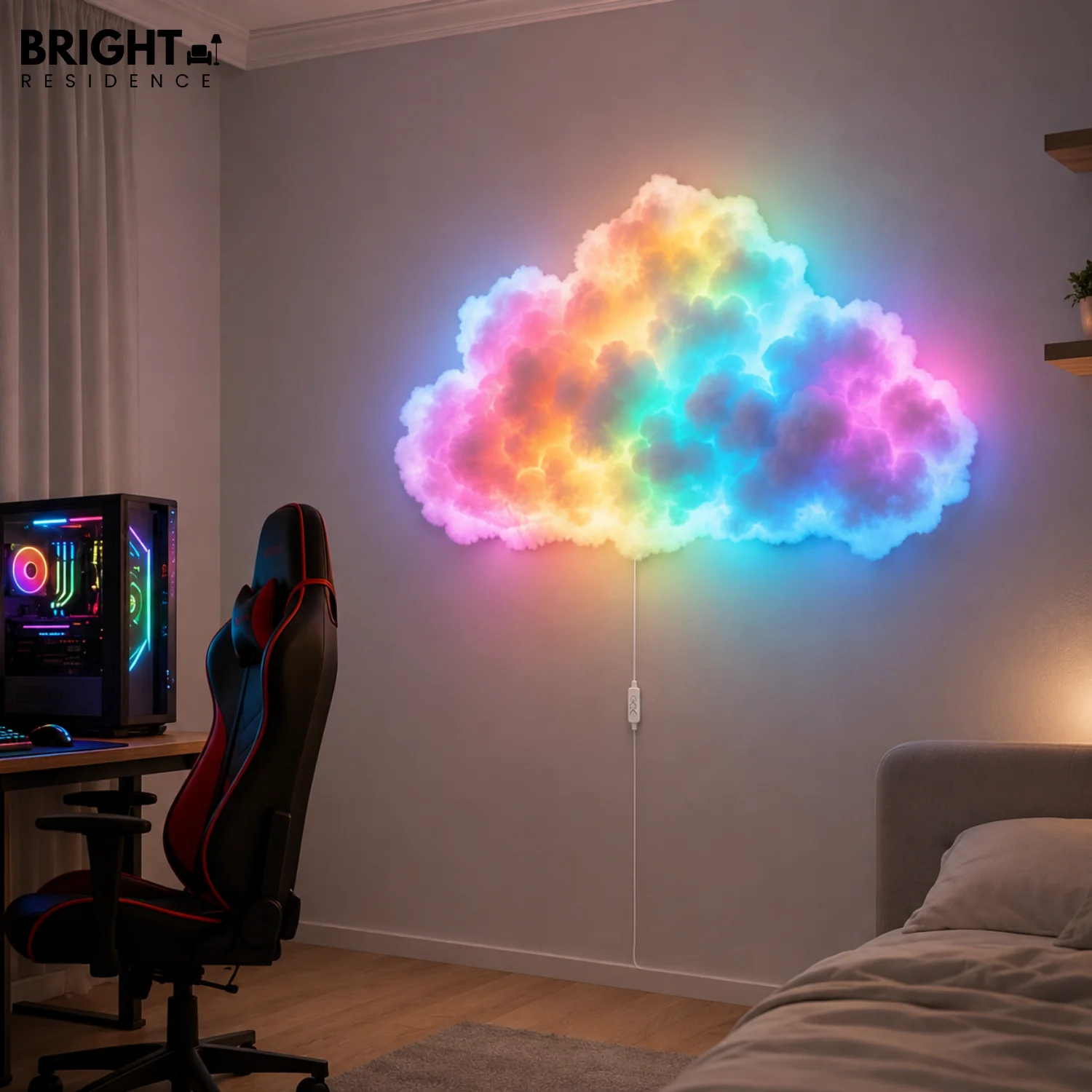 GlowNimbus – Transform Every Room with Magical, Customizable Cloud Lights