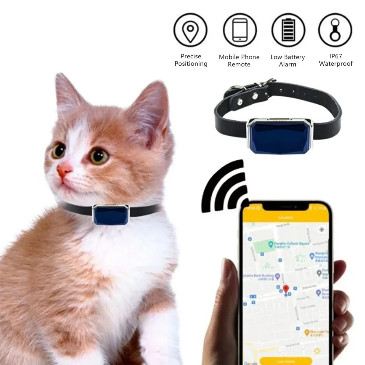 GPS Tracker for Vehicles, Pets & Children | Real-Time Tracking | Long Battery Life | Compact Design - Image 2