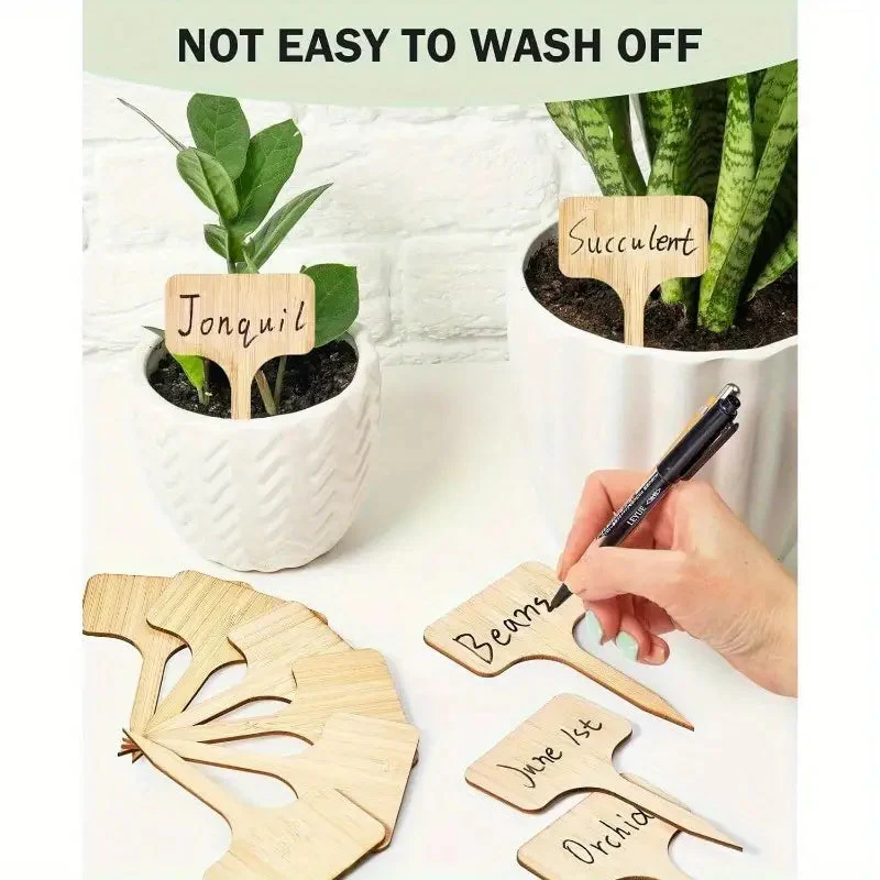 GreenMark – Never Forget Plant Care with Reusable Wooden Signs - Image 10
