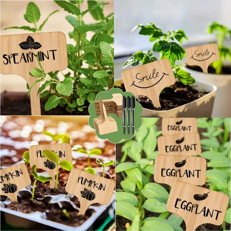 GreenMark – Never Forget Plant Care with Reusable Wooden Signs - Image 7