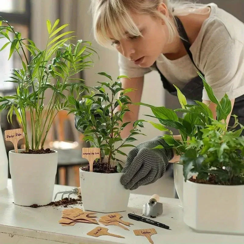 GreenMark – Never Forget Plant Care with Reusable Wooden Signs - Image 8