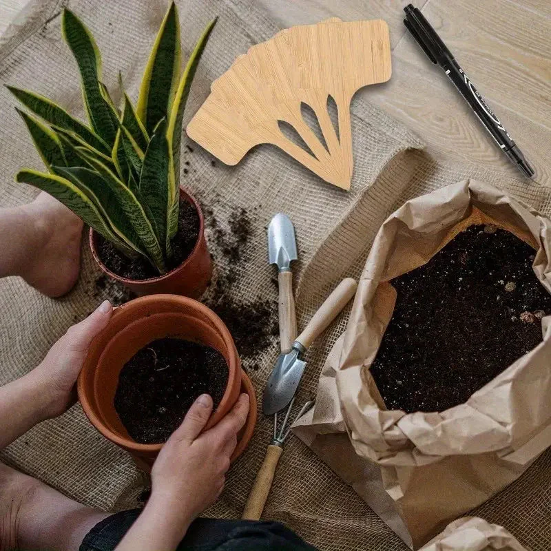 GreenMark – Never Forget Plant Care with Reusable Wooden Signs - Image 9
