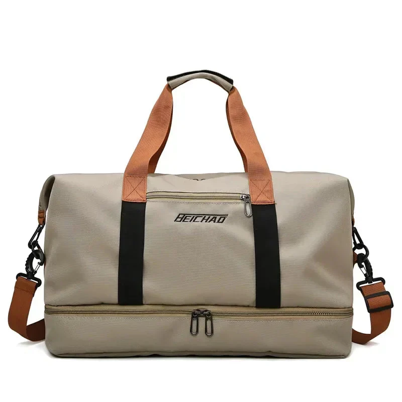Gym & Travel Bag | Wet-Dry Pocket & Shoe Compartment | Water-Repellent Fabric - Image 7