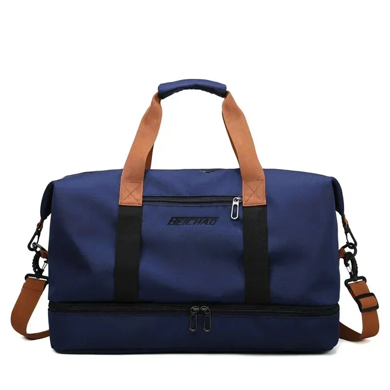 Gym & Travel Bag | Wet-Dry Pocket & Shoe Compartment | Water-Repellent Fabric - Image 8