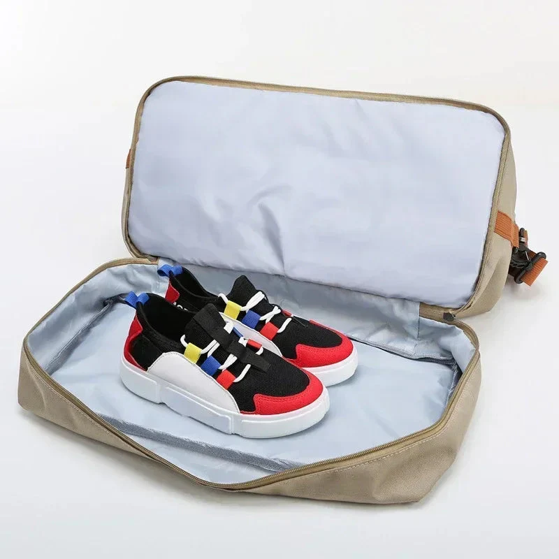 Gym & Travel Bag | Wet-Dry Separation & Shoe Compartment | Water-Repellent Fabric | Travel-Ready - Image 4