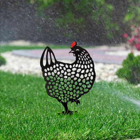 HappyChicken - Chicken Garden Decoration - Set of 5 - Image 6