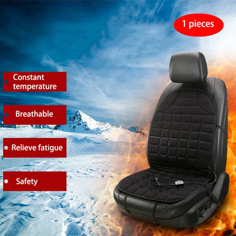 Heated Car Seat Cushion | 12V Fast Heating & Overheat Protection | Breathable Polyester Foam - Image 5
