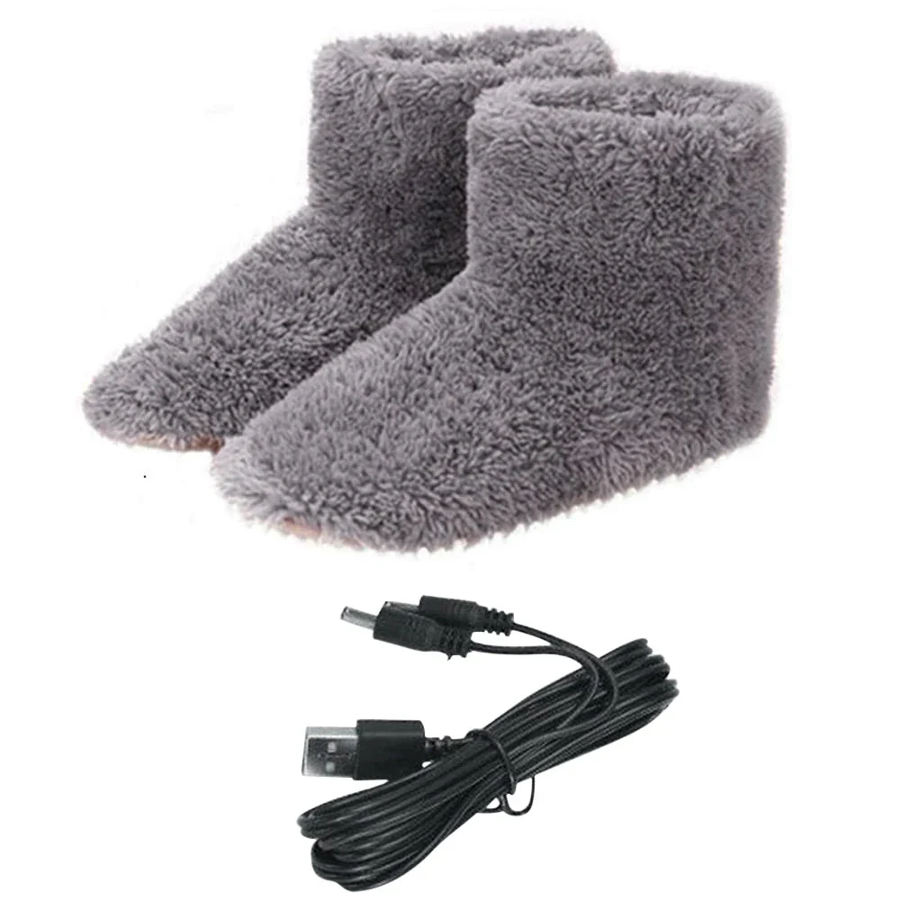 Heated Slippers for Women & Men | USB-Powered Fast Heating | Washable & Foldable | Energy-Saving - Image 7