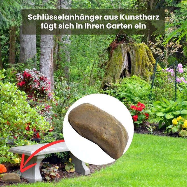Hidden Garden Rock Safe | Realistic Stone Design | Weatherproof & Durable | Secure Storage - Image 4