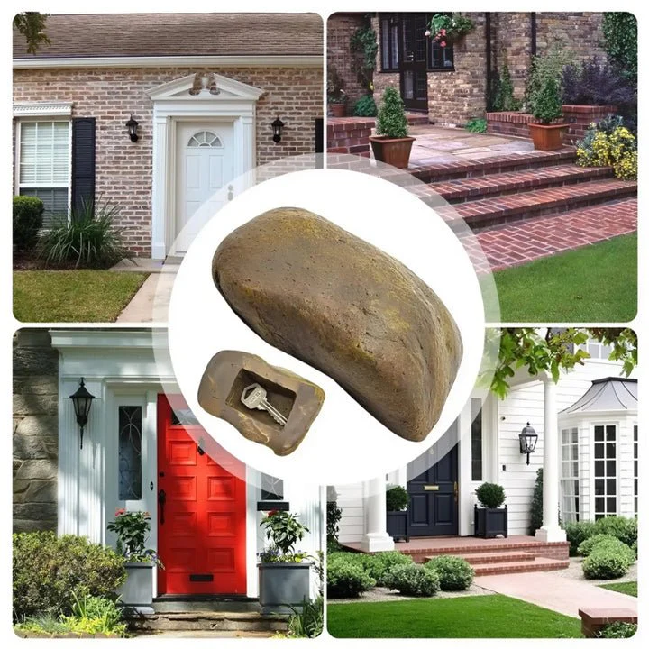 Hidden Garden Rock Safe | Realistic Stone Design | Weatherproof & Durable | Secure Storage - Image 5