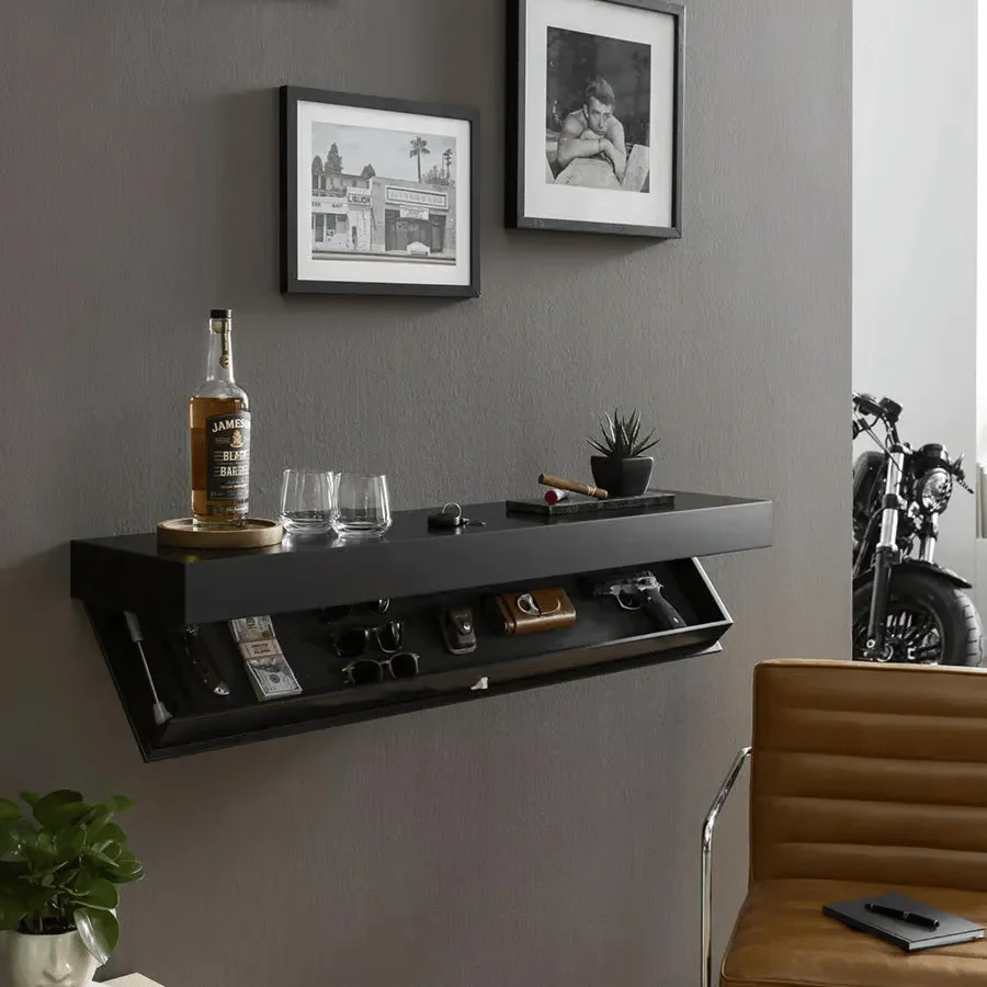 HideAway – Shelf with invisible secret compartment
