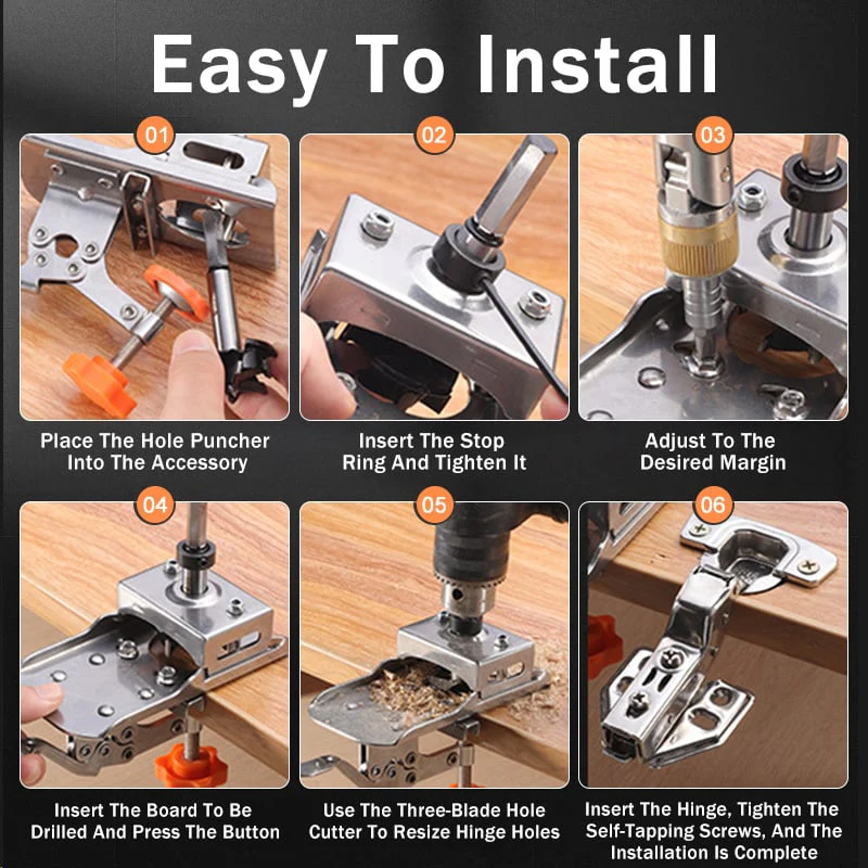 HingeMate – Drill Perfect Hinge Holes Every Time - Image 3
