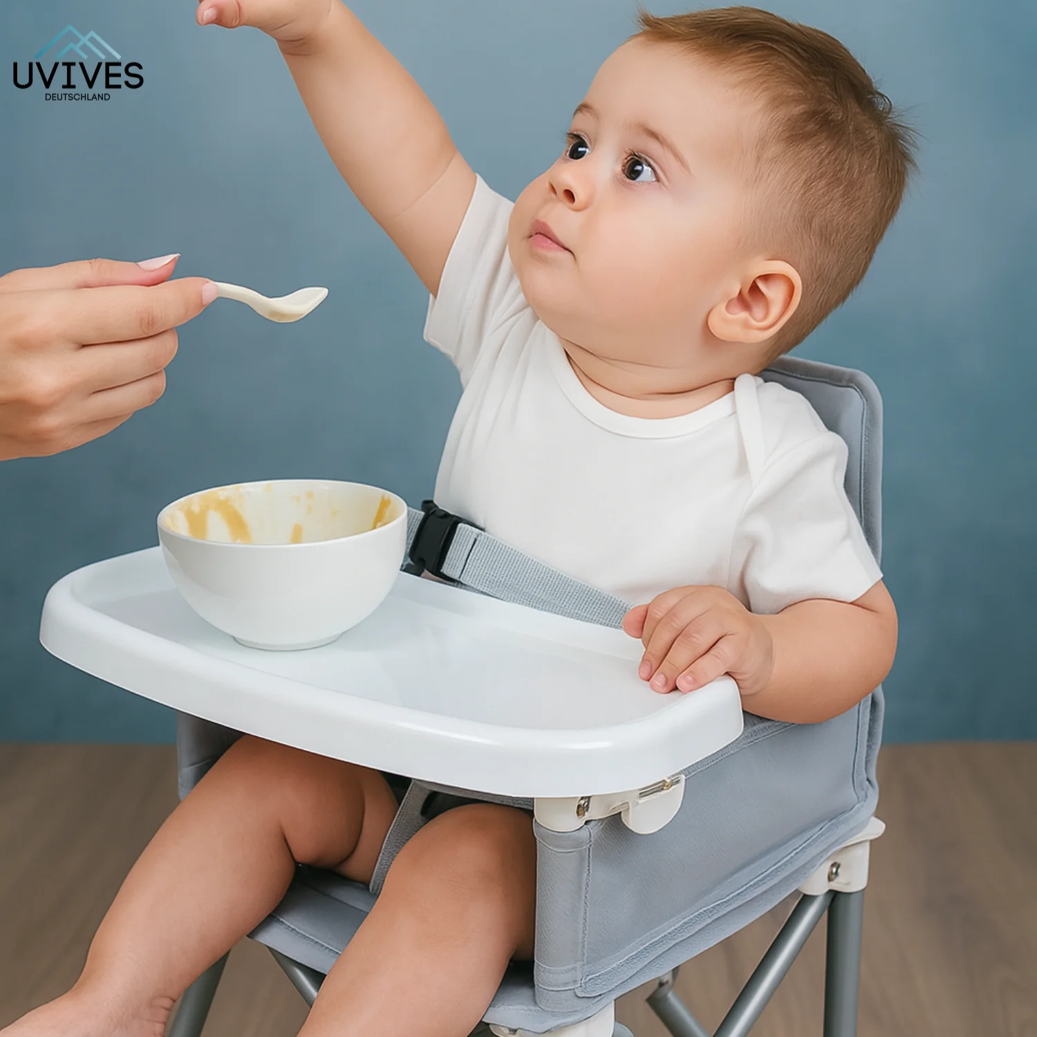 HuggleSeat – The Perfect Portable High Chair for Busy Families - Image 2