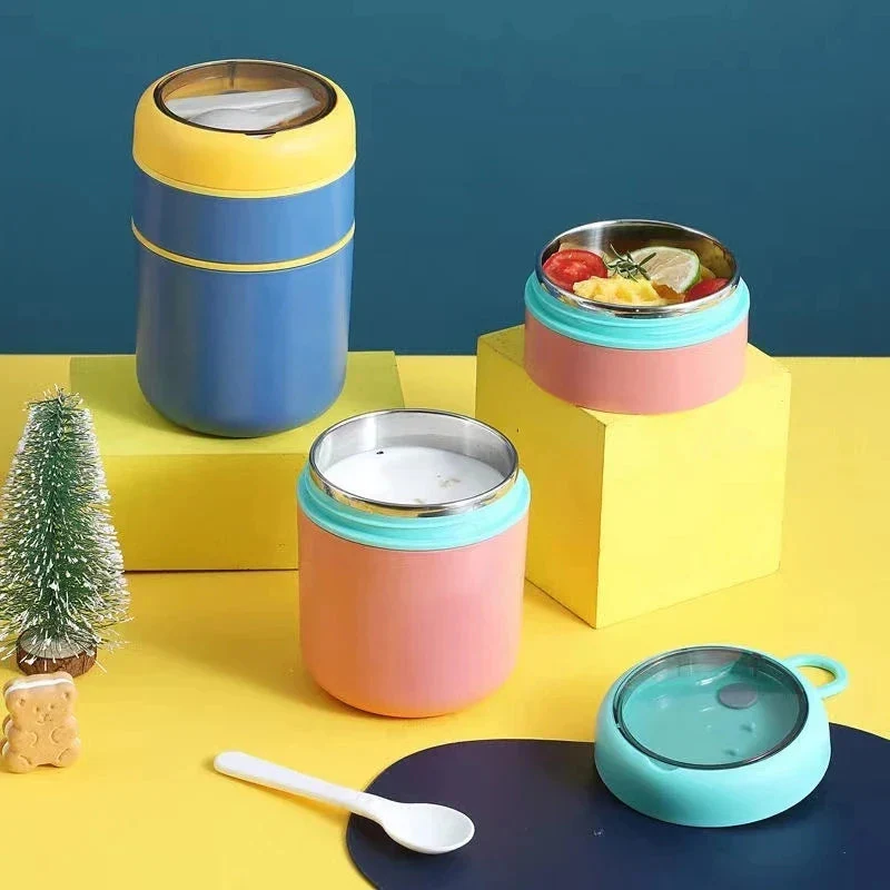 Insulated Food Jar | Leak-Proof Long-Lasting Insulation | Stainless Steel 530ml | Durable Design - Image 2