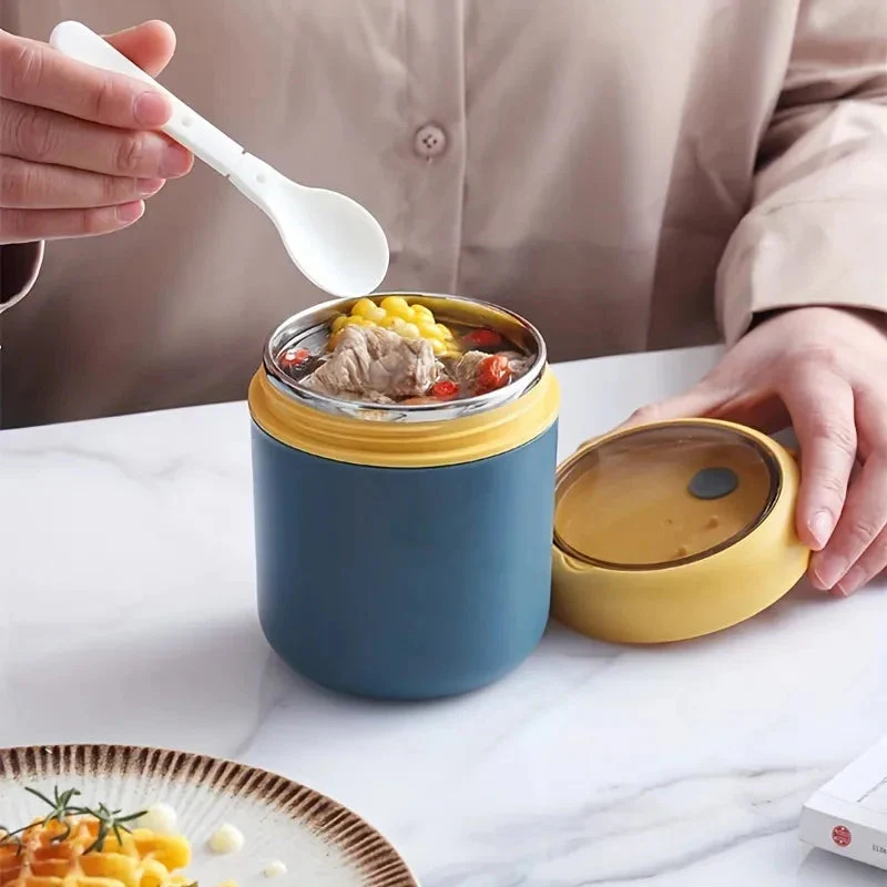 Insulated Food Jar | Leak-Proof Long-Lasting Insulation | Stainless Steel 530ml | Durable Design - Image 3