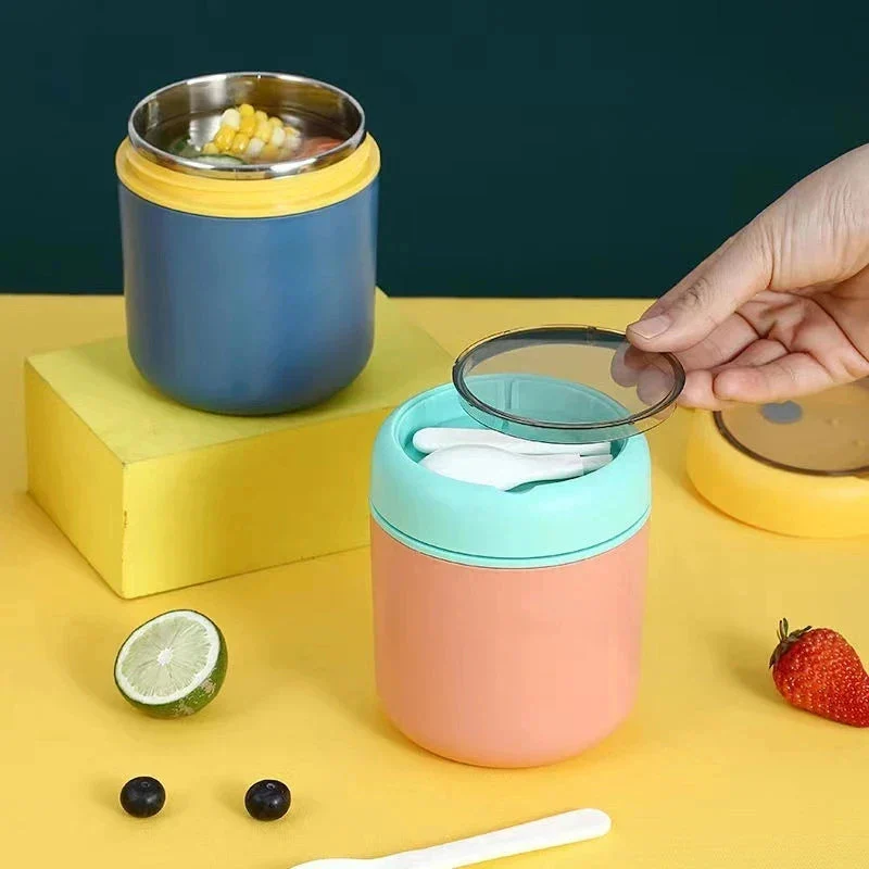 Insulated Food Jar | Leak-Proof Long-Lasting Insulation | Stainless Steel 530ml | Durable Design - Image 5