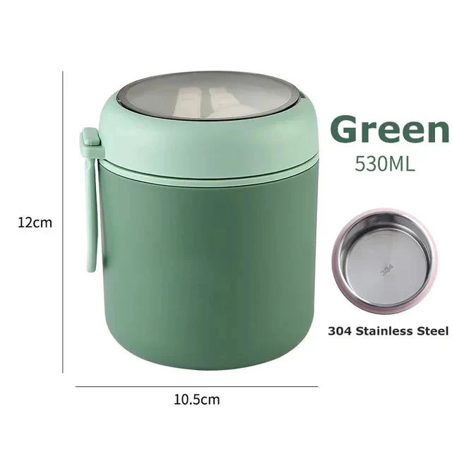 Insulated Food Jar | Leak-Proof Long-Lasting Insulation | Stainless Steel 530ml | Durable Design - Image 7