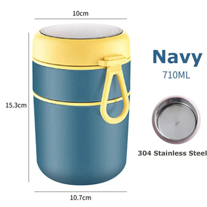 Insulated Food Jar | Leak-Proof Long-Lasting Insulation | Stainless Steel 530ml | Durable Design - Image 8