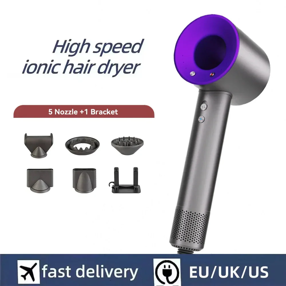 Ionic Hair Dryer | 200 Million Negative Ions | Intelligent Temperature Control - Image 10