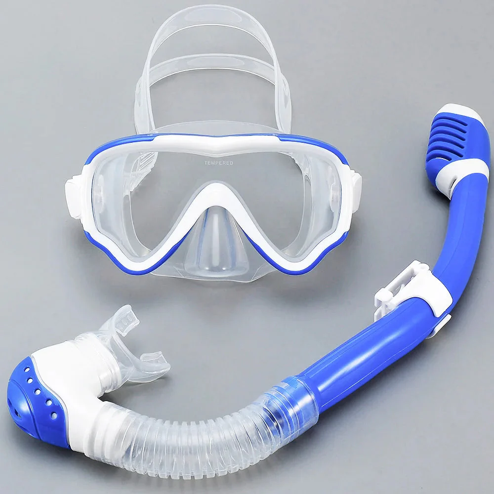 Kids Diving Mask & Snorkel (7–15 Years) | Anti-Fog & Leak-Proof | Tempered Glass & Silicone - Image 3