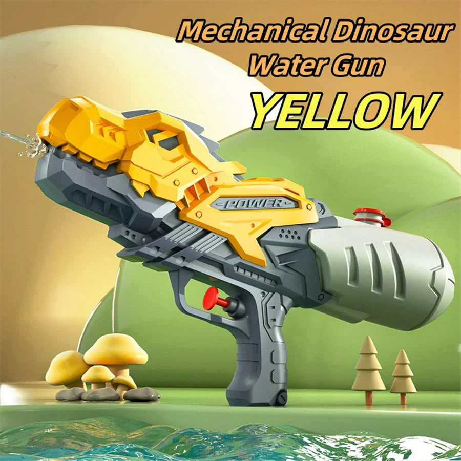 Kids Water Toy | 2-in-1 Sprinkler & Blaster | Dinosaur, Duck & Shark Designs | Garden, Pool & Beach - Image 12