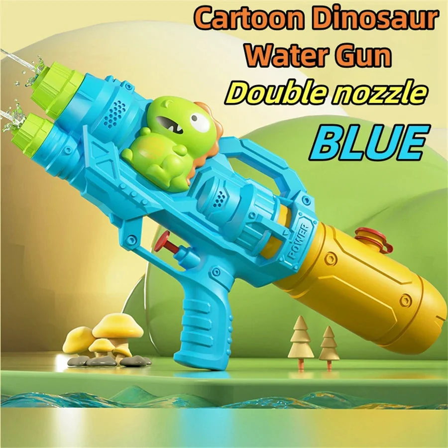 Kids Water Toy | 2-in-1 Sprinkler & Blaster | Dinosaur, Duck & Shark Designs | Garden, Pool & Beach - Image 15