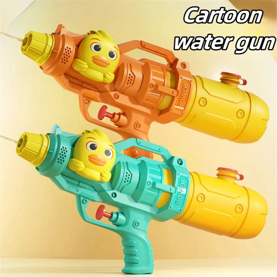 Kids Water Toy | 2-in-1 Sprinkler & Blaster | Dinosaur, Duck & Shark Designs | Garden, Pool & Beach - Image 4
